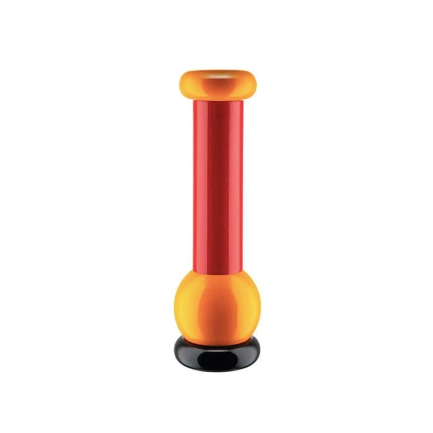 Alessi MP0210 Salt Grinder (red, yellow, black)