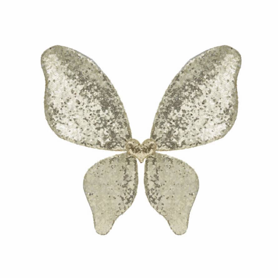 Mimi & Lula Sparkle Sequin Wings Gold