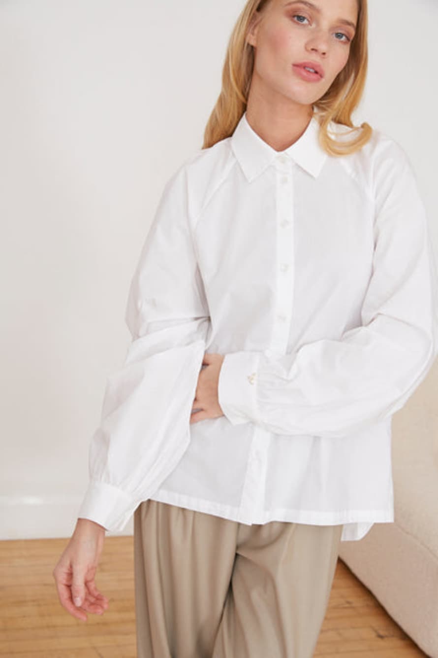 JOVONNA White Kathrin Shirt