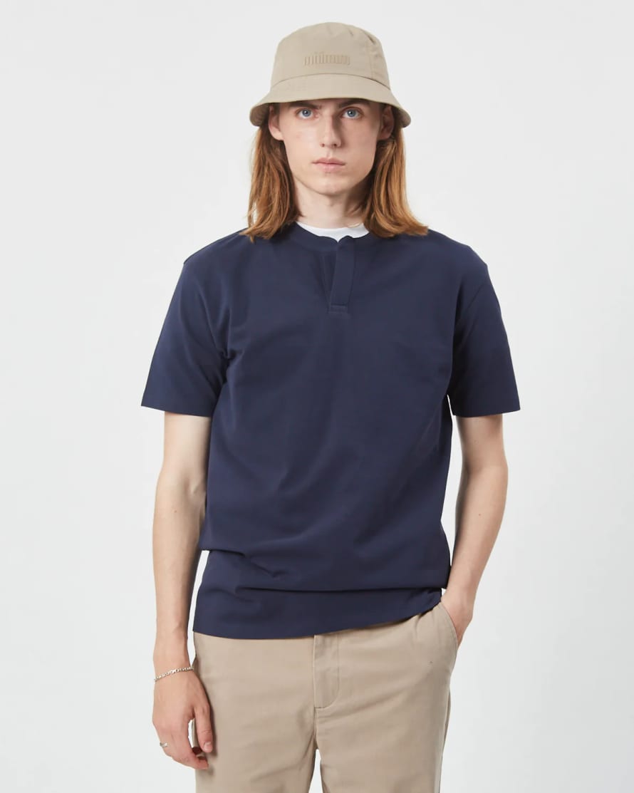 Minimum Temms T-shirt Navy Blazer
