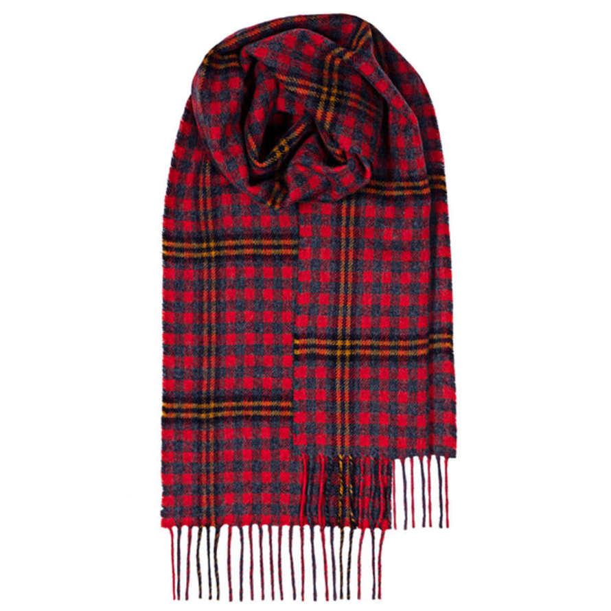 Lochcarron of Scotland Red Red Rose Scarf