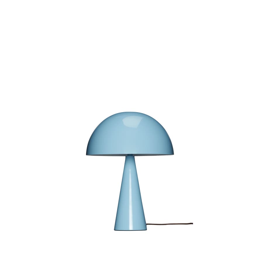 Hubsch Mush Table Lamp Mini in Light Blue