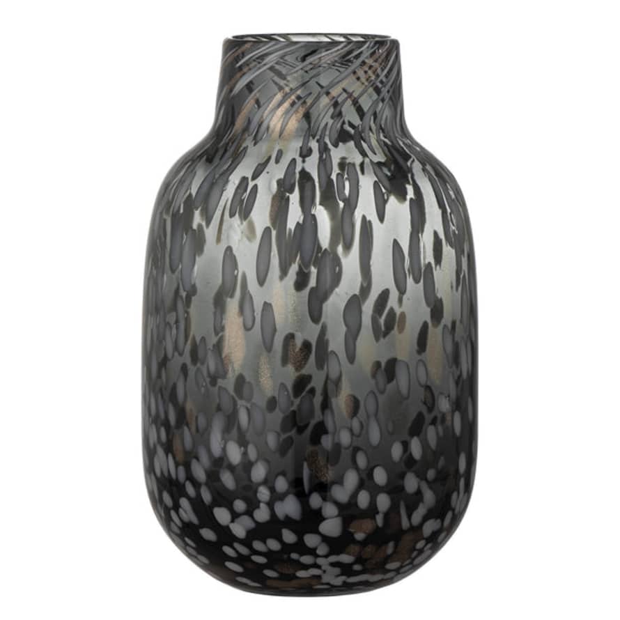 Bloomingville Grey Glass Vase
