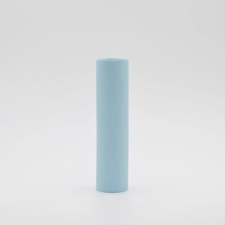 Aeyglom Ceramics Medium Stem Vase In Blue