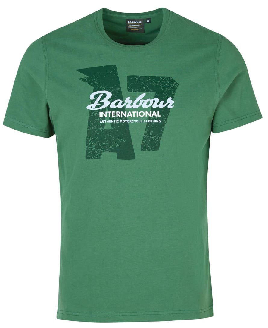 Barbour International Vantage Graphic-print T-shirt Racing Green