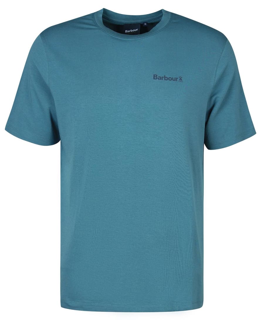 Barbour Coordinates Logo T-shirt Lake