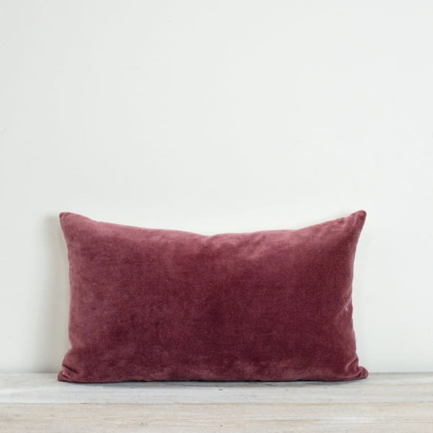 Also Home Misi Pomegranate Velvet Cushion