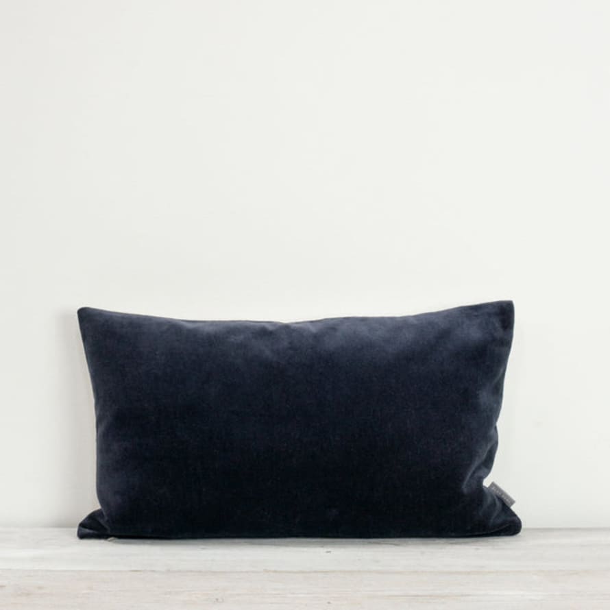 Also Home Misi Indigo Velvet Cushion