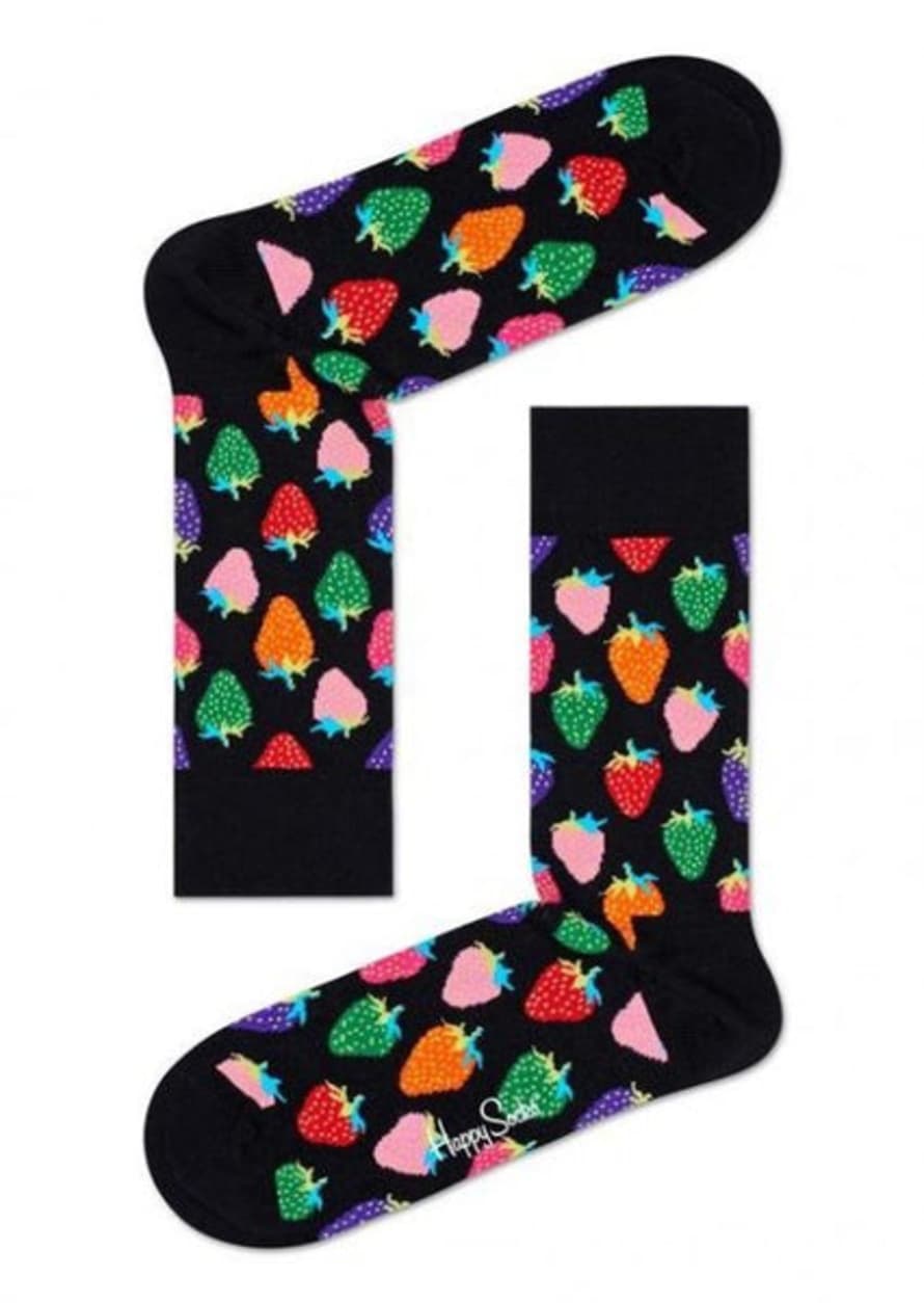 Happy Socks  Multicolor Strawberry Socks 