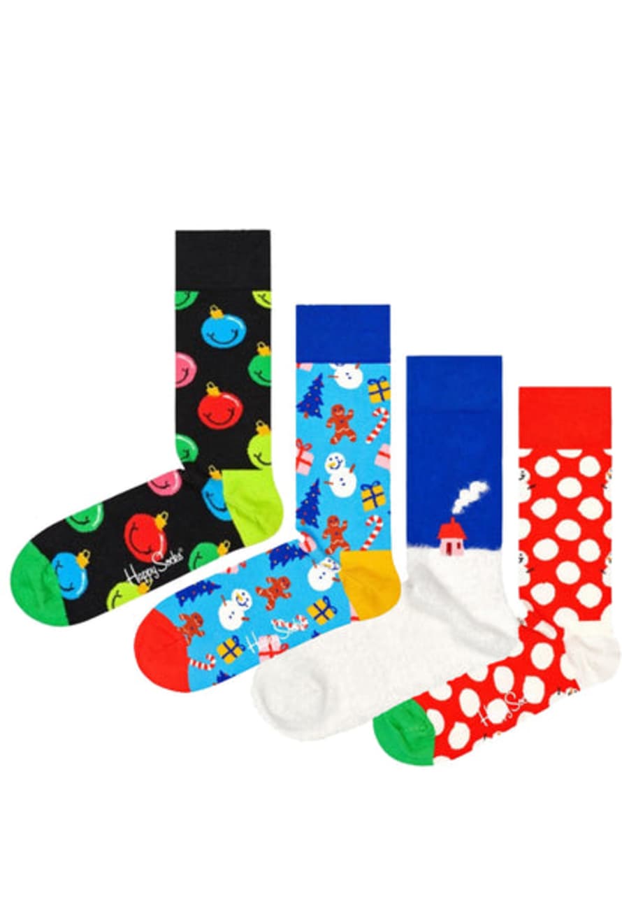 Happy Socks  Pack of Holiday Time Gift Set