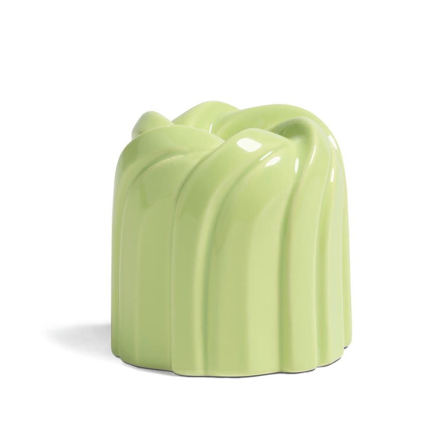 &klevering Turban Green Candle Holder