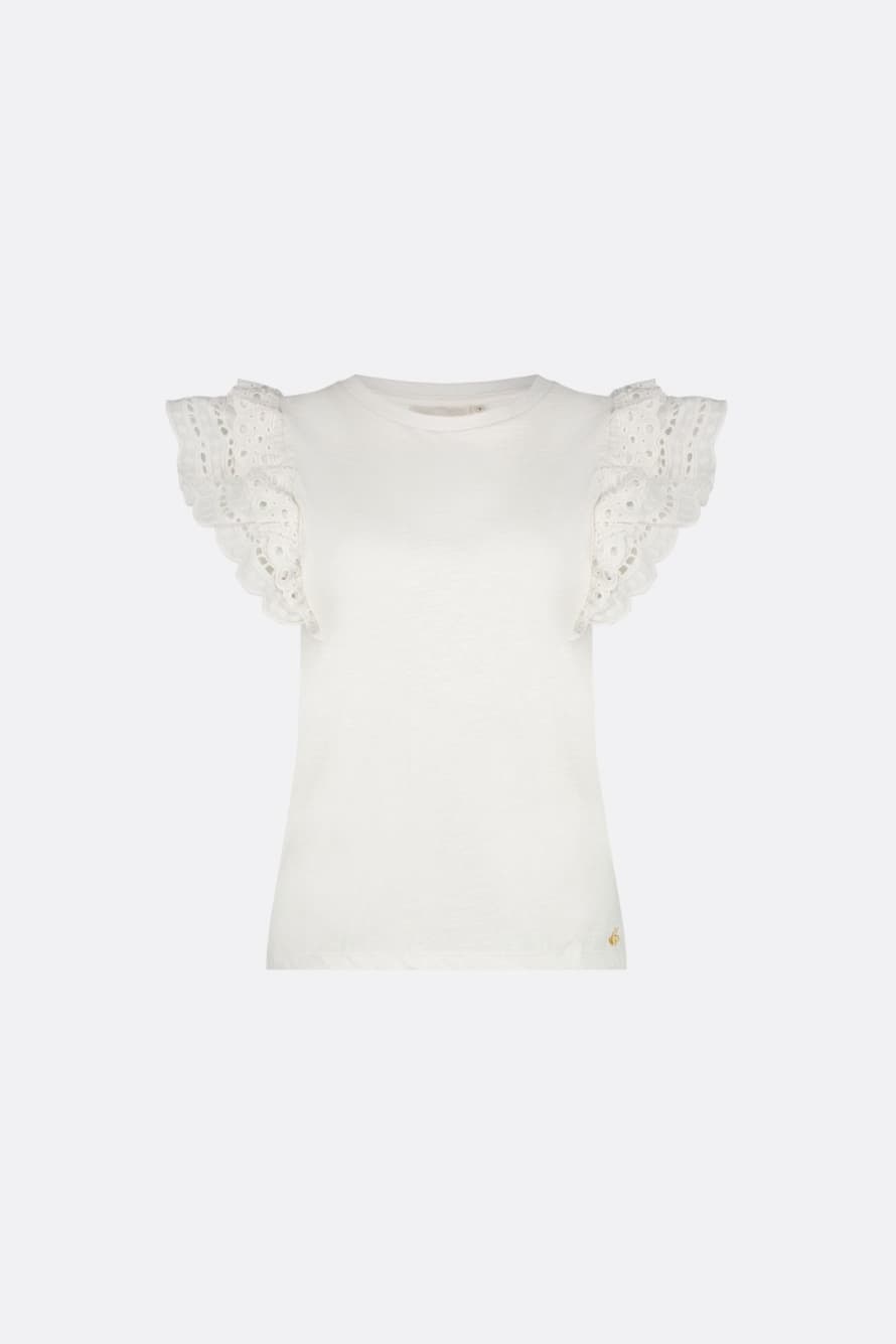 Fabienne Chapot White Anna Frill T Shirt