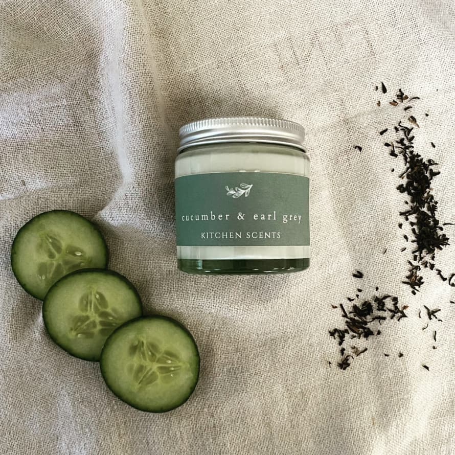 Kitchen Scents Cucumber and Earl Grey Scented Candle