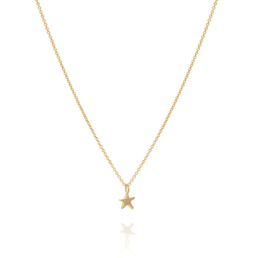 épanoui Star Pendant Necklace - Gold