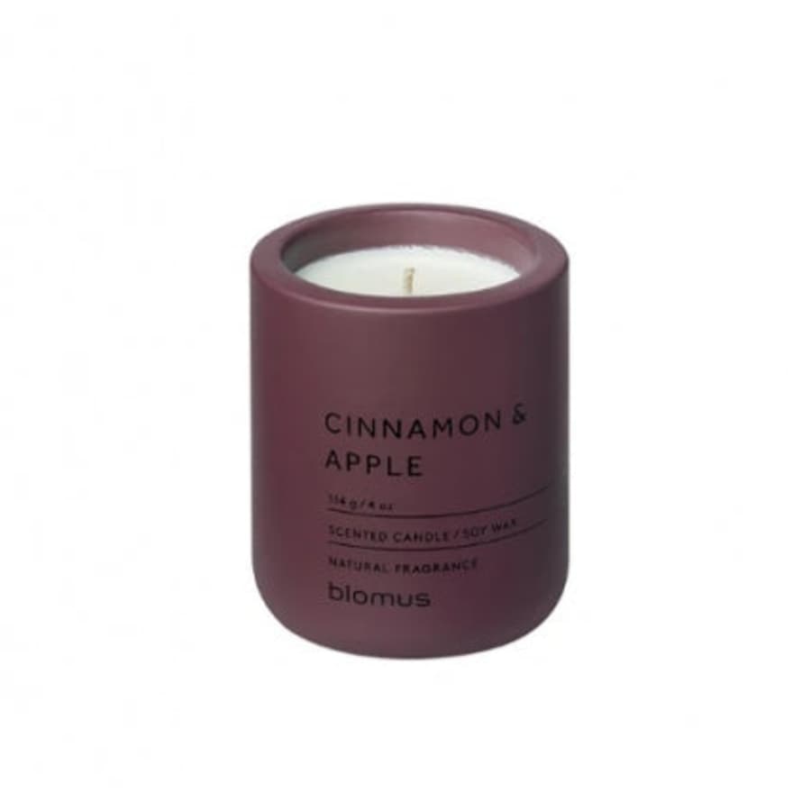 Blomus Cinnamon & Apple Scented Candle 290g