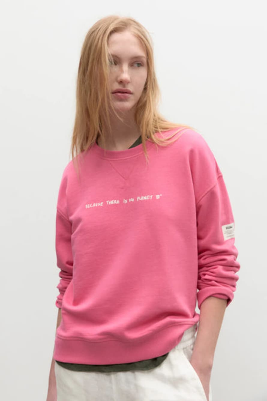 Ecoalf Cagliari Sweatshirt - Pink Gardenia