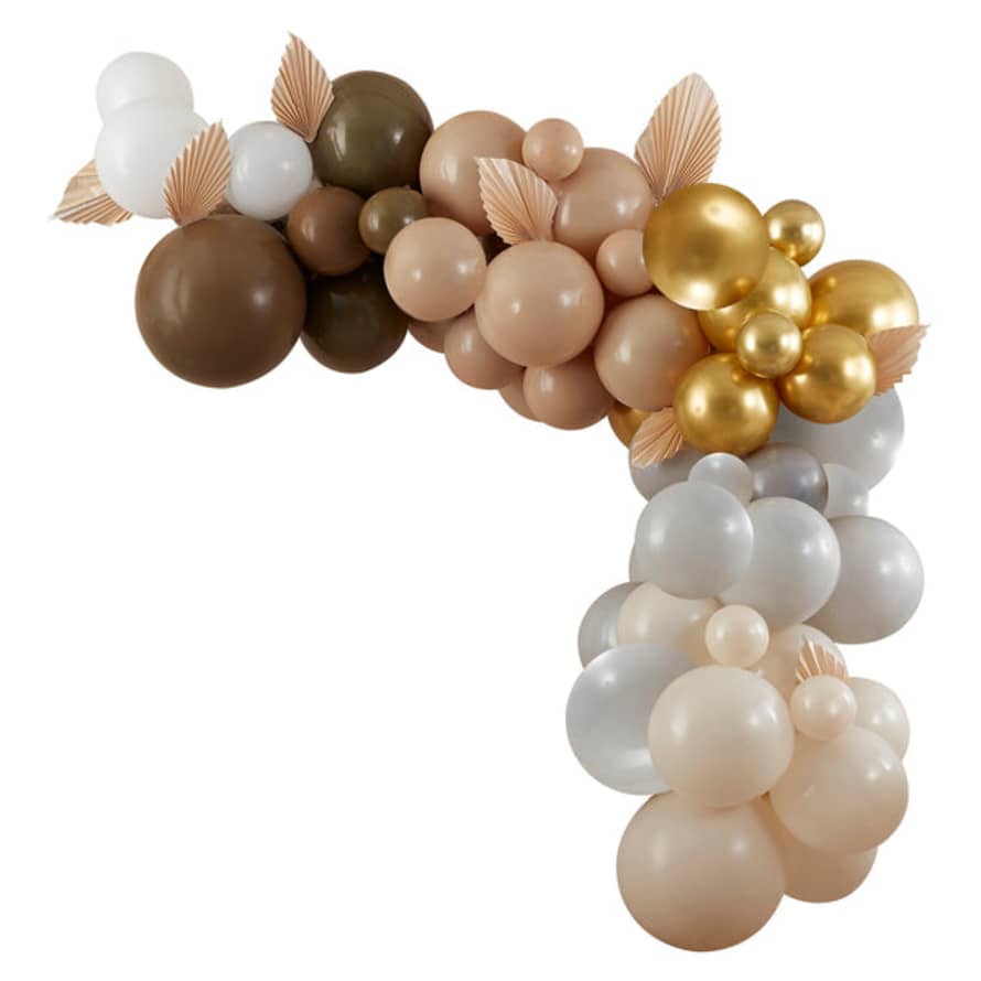 Ginger Ray Taupe, Brown & Nude Balloon Arch Kit
