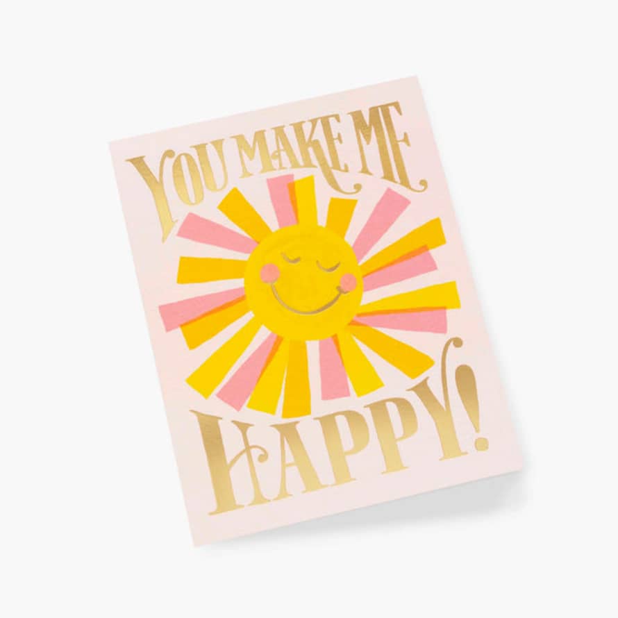 Rifle Paper Co. You Make My Happy Card
