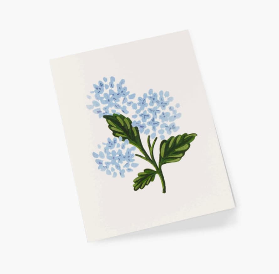 Rifle Paper Co. Hydrangea Bloom Card