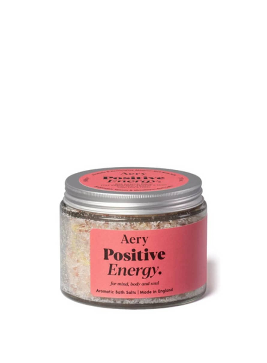 Aery Positive Energy Bath Salts - Pink Grapefruit Vetiver & Mint From