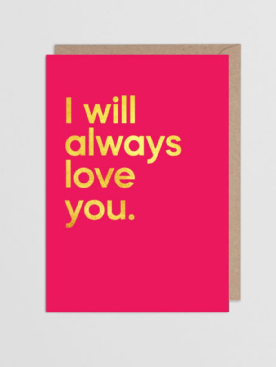 Say It With Songs I Will Always Love You by Whitney Houston Greeting Card