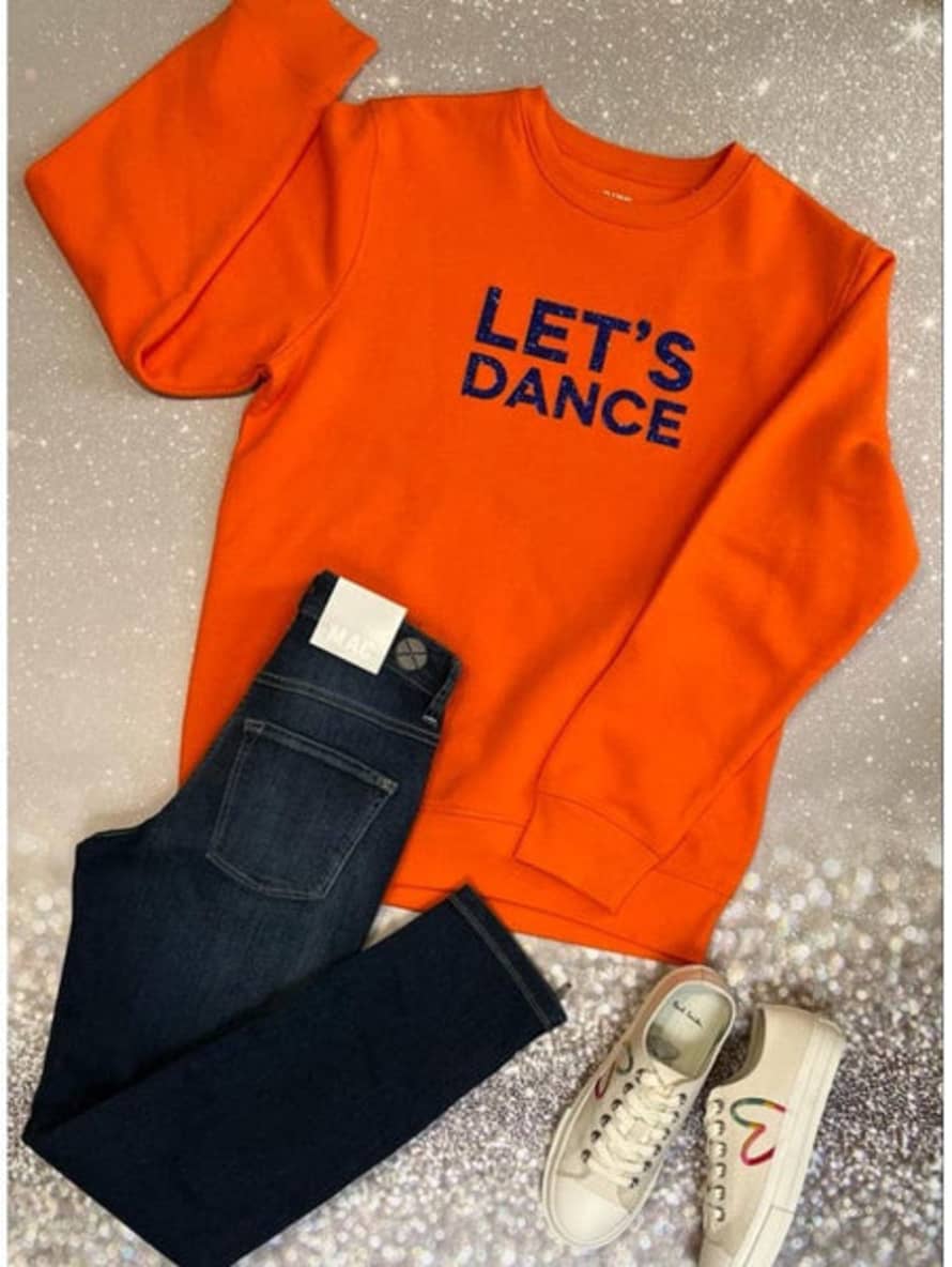 Say It With Songs Orange Lets Dance Sweatshirt