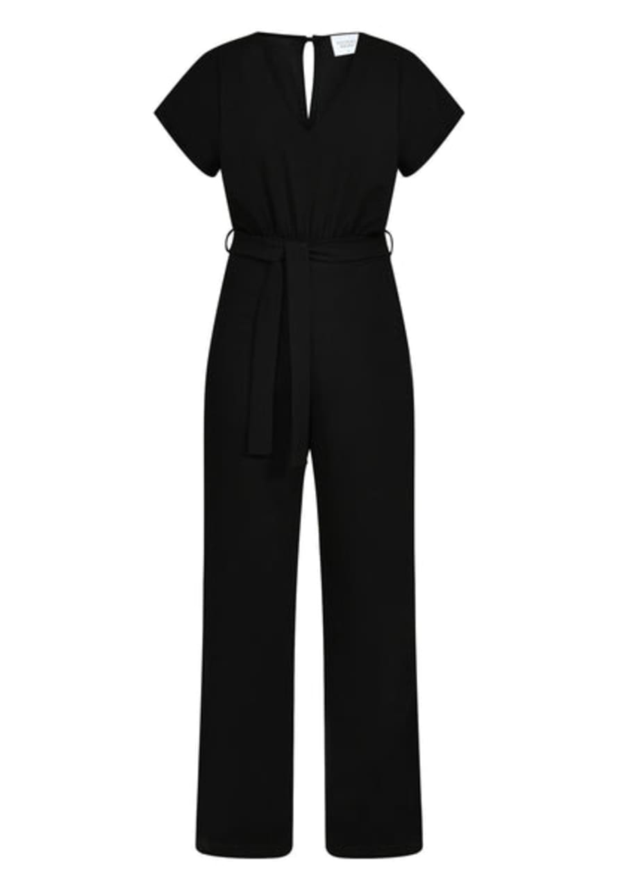 Sisterspoint Jumpsuit | Girl V-neck - Black