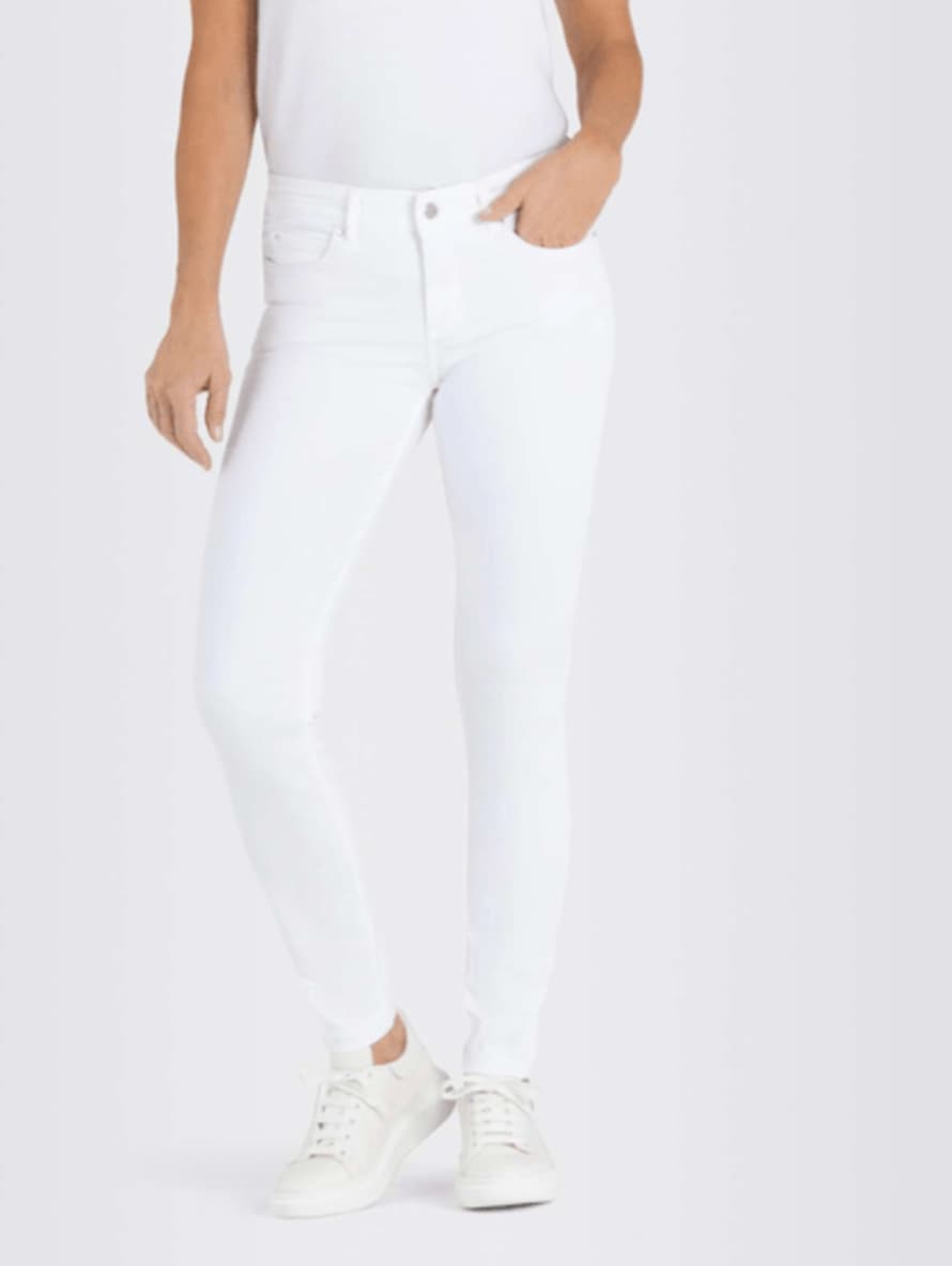 Mac Jeans White Denim Dream Skinny Jeans