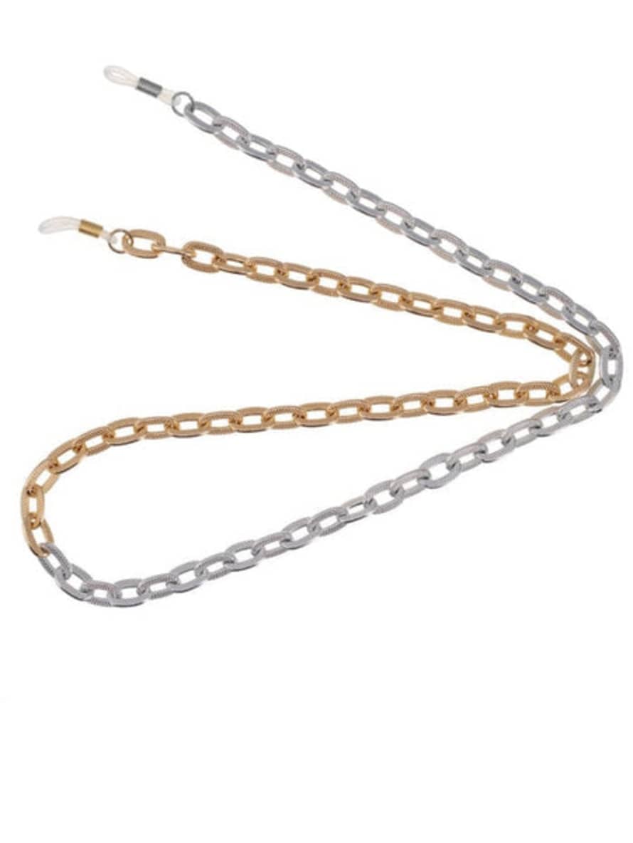 Talis Chains Silver And Gold Monte Carlo Duo Glasses Chain