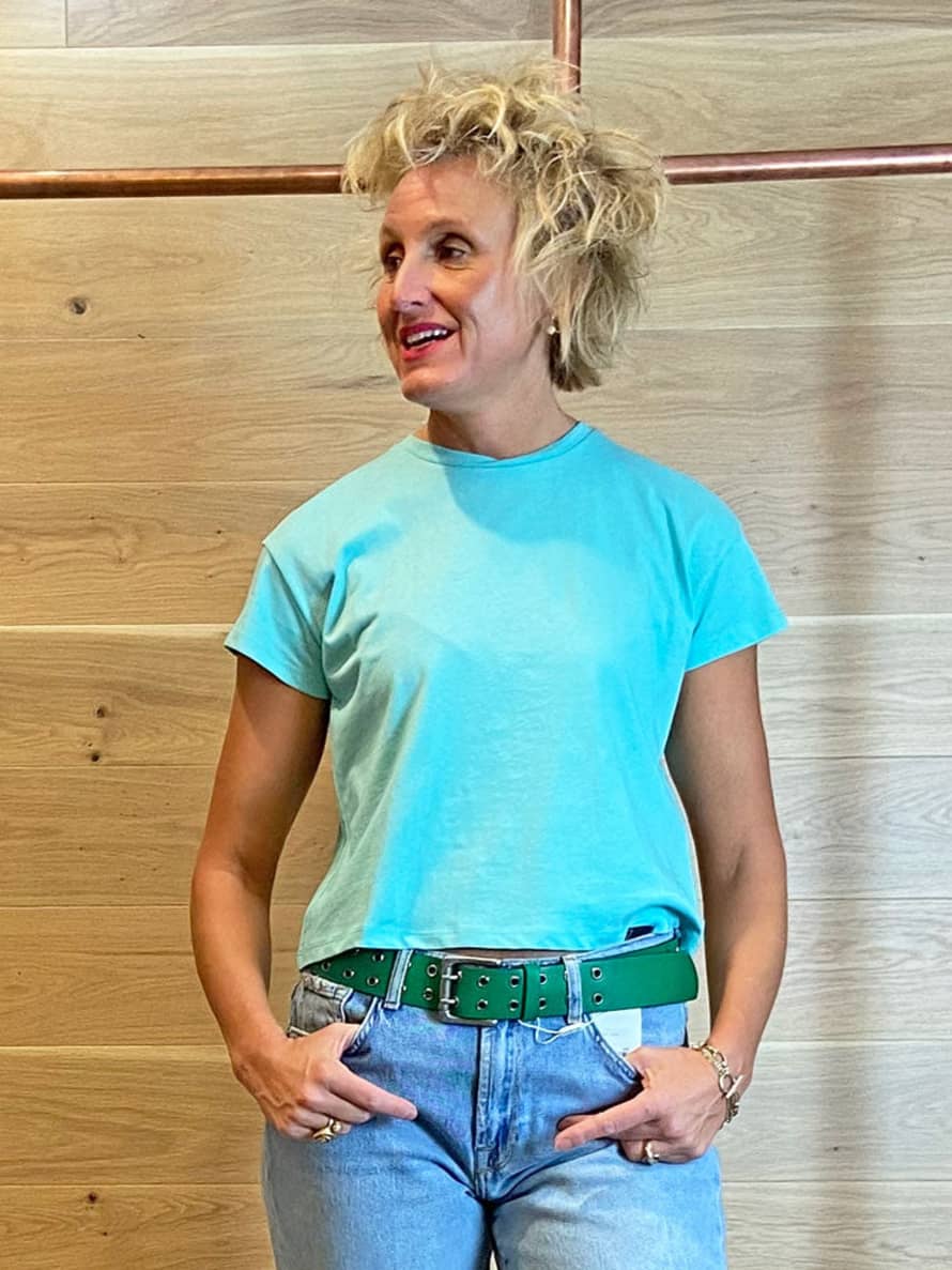 Ottod'Ame  Turquoise T Shirt