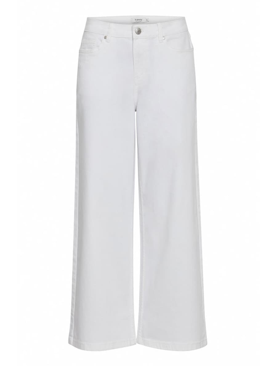 b.young White Bykato Bybylikke Wide Jeans