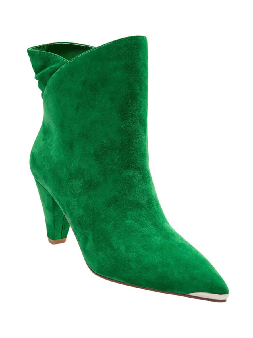 SOFIE SCHNOOR Green Ankle Boots