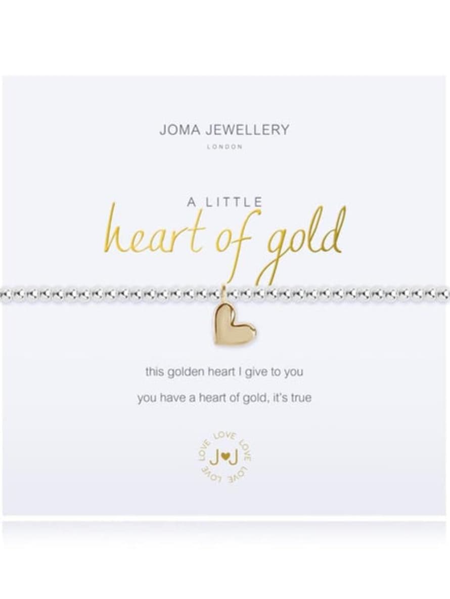 Joma Jewellery A Little Heart Of Gold Bracelet 2696