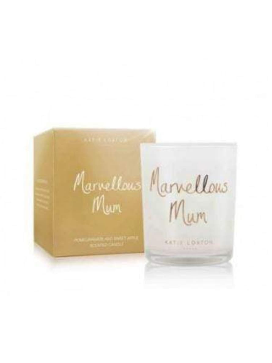 Katie Loxton Gold Box Pomegranate and Sweet Apple Klc063 Marvellous Mum Candle 