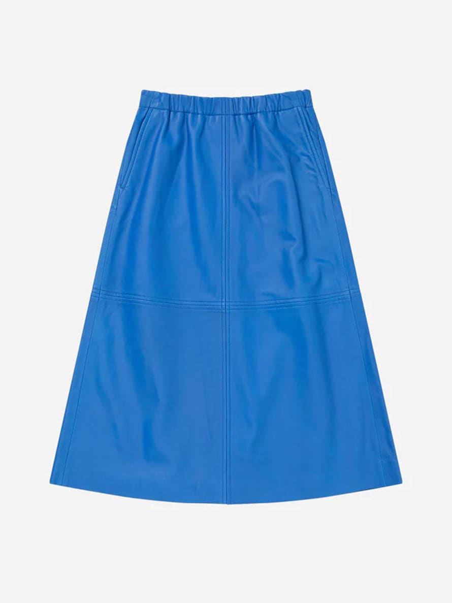 Munthe Turquoise Jaggedy Skirt