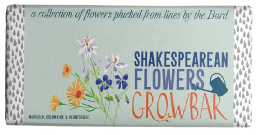 The Gluttonous Gardener Ltd Shakespearean Flowers Garden Seeds Kit