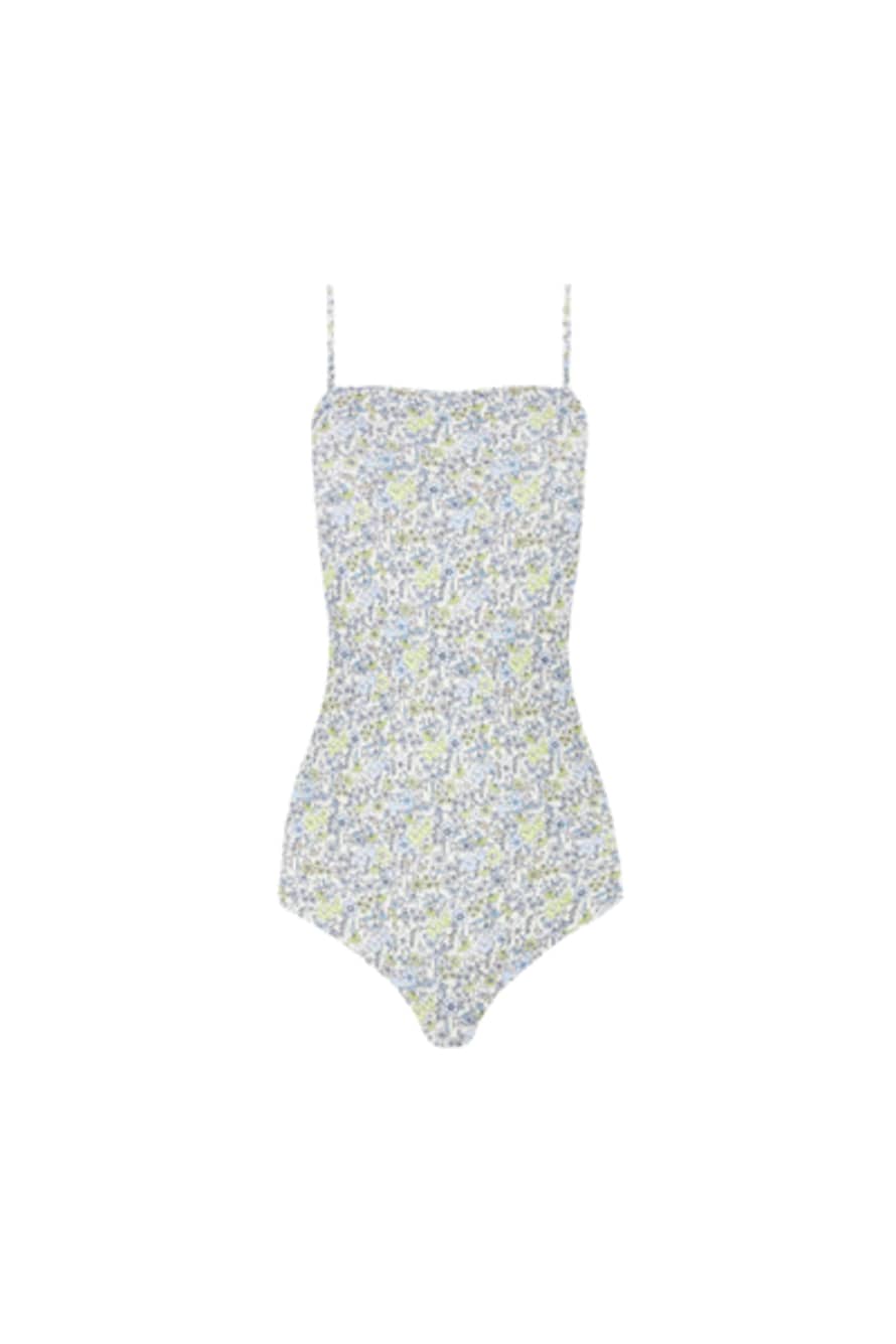 Cossie + Co Edie Swimsuit Ditsy Green