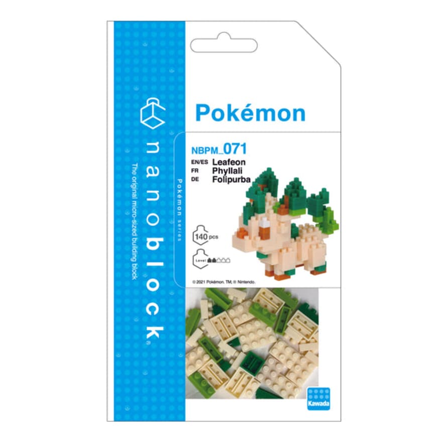 Nanoblock Building Toy - Pokemon - Leafeon