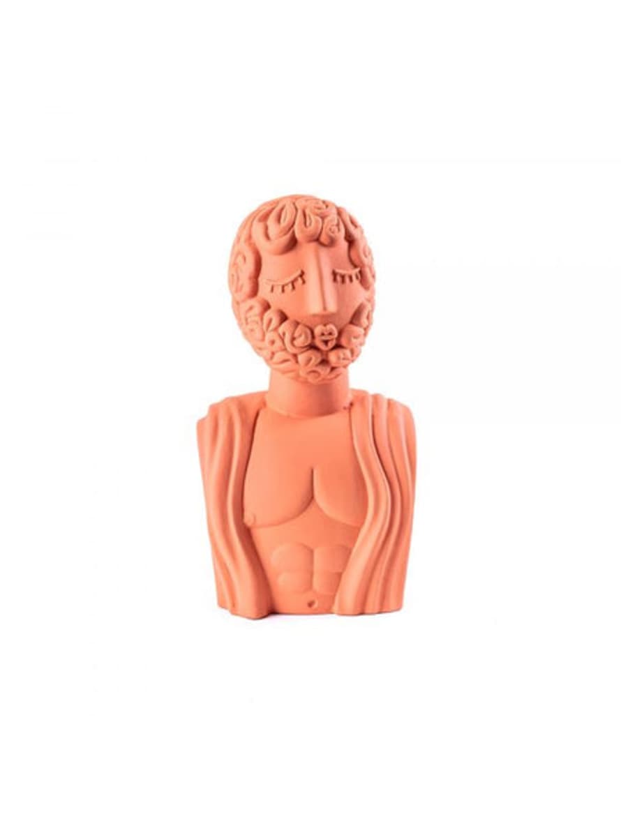 Seletti Busto In Terracotta Man cm 24x20 H 45 Art 11512