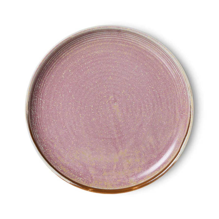 HK Living - Chef Ceramics: Side Plate, Rustic Pink