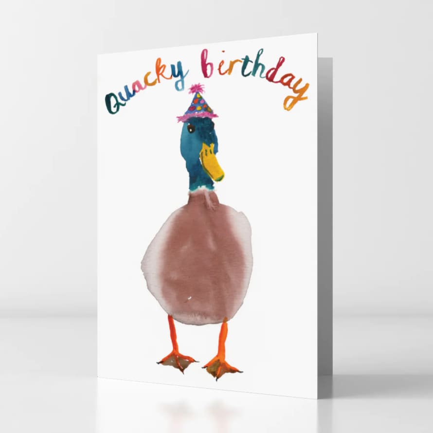 Rosie Webb  Quacky Birthday Card