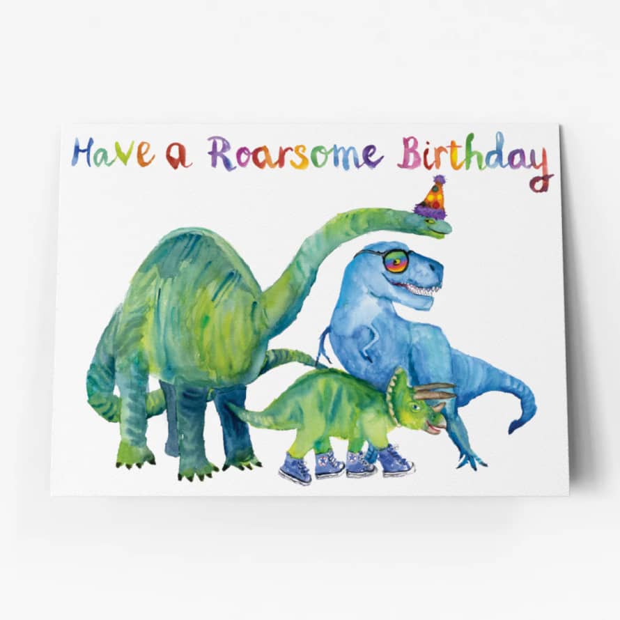 Rosie Webb  Have a Roarsome Birthday Card