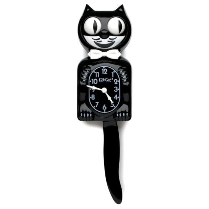 KIT-CAT klock Clock Original Bc-1 Black