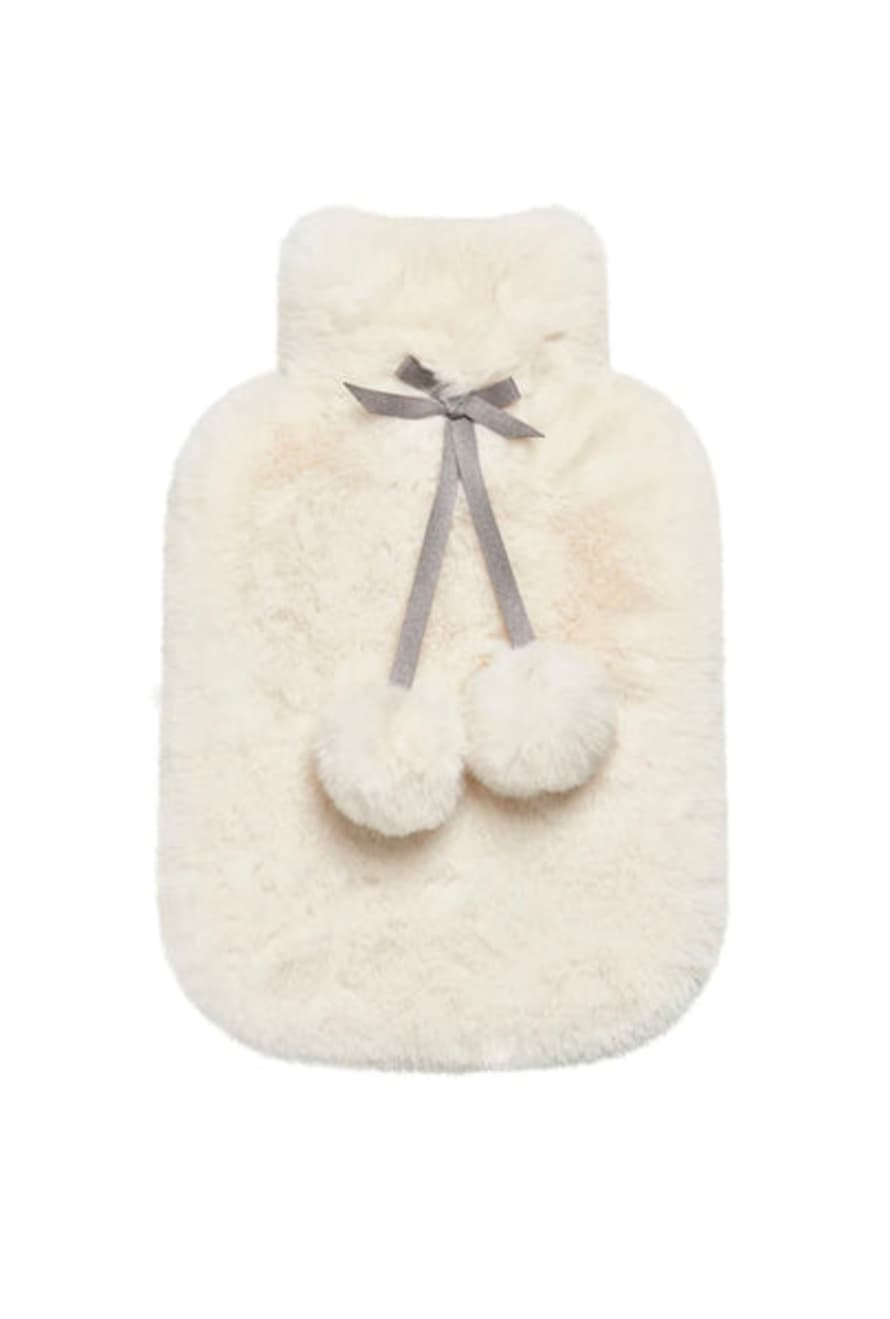 Nooki Design Hot Water Bottle with Faux Fur