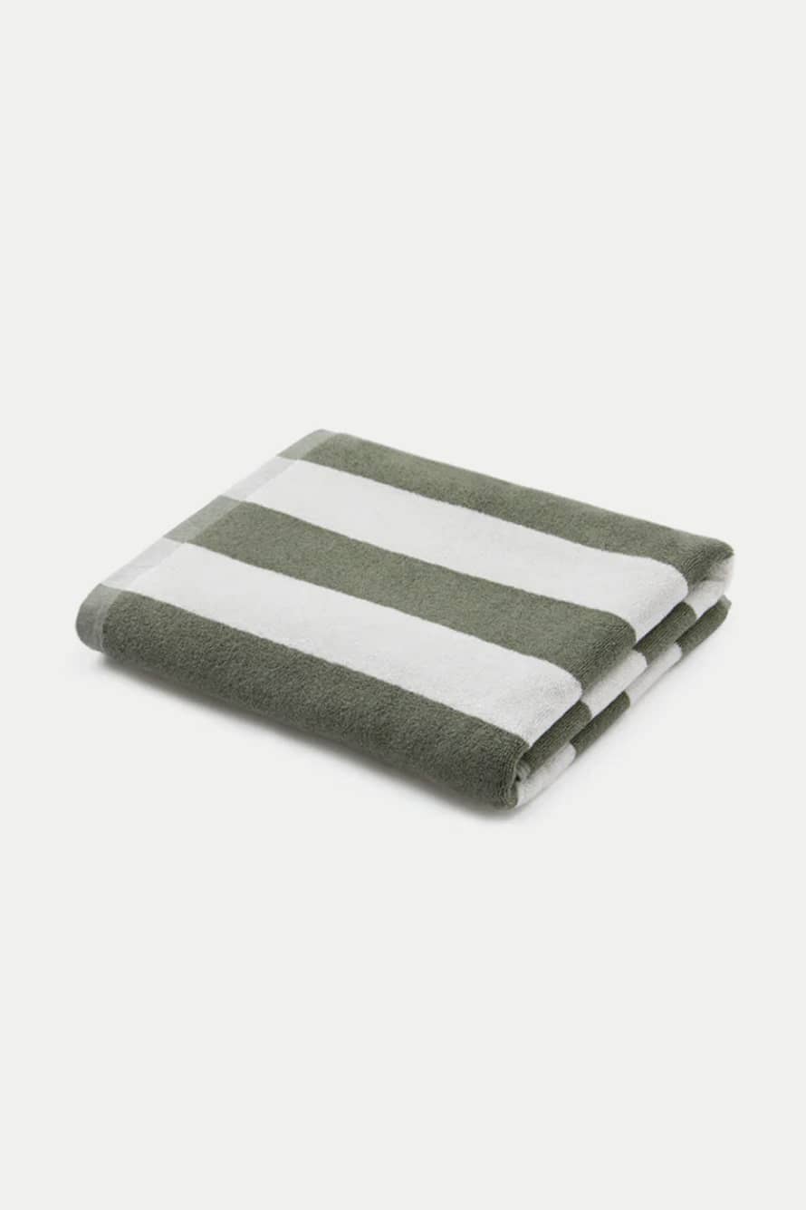 Hommey Matcha Stripes Towel