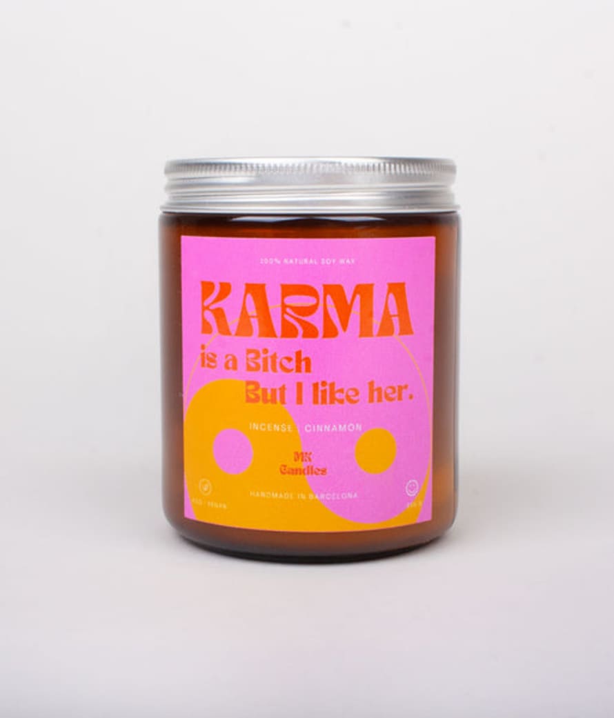 MISS KLECKLEY Karma Is A Bitch Candle