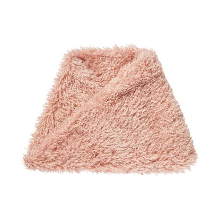 Nooki Design Pink Teddy Faux Fur Mongolian Snood
