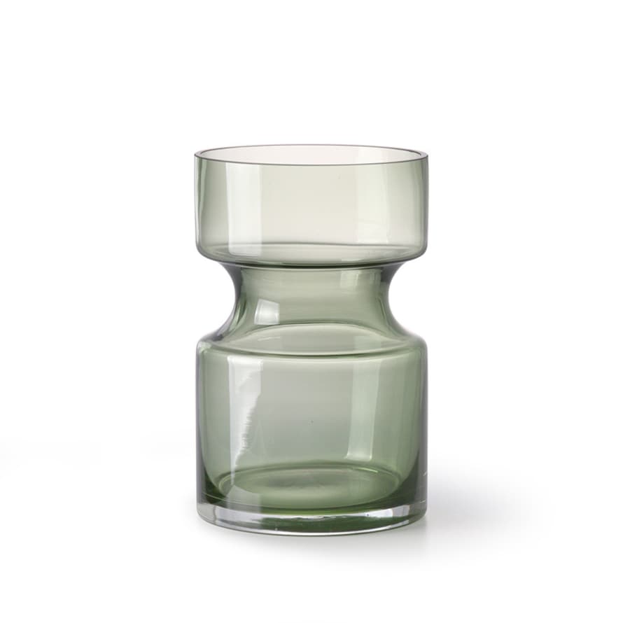 HK Living Green Glass Vase M
