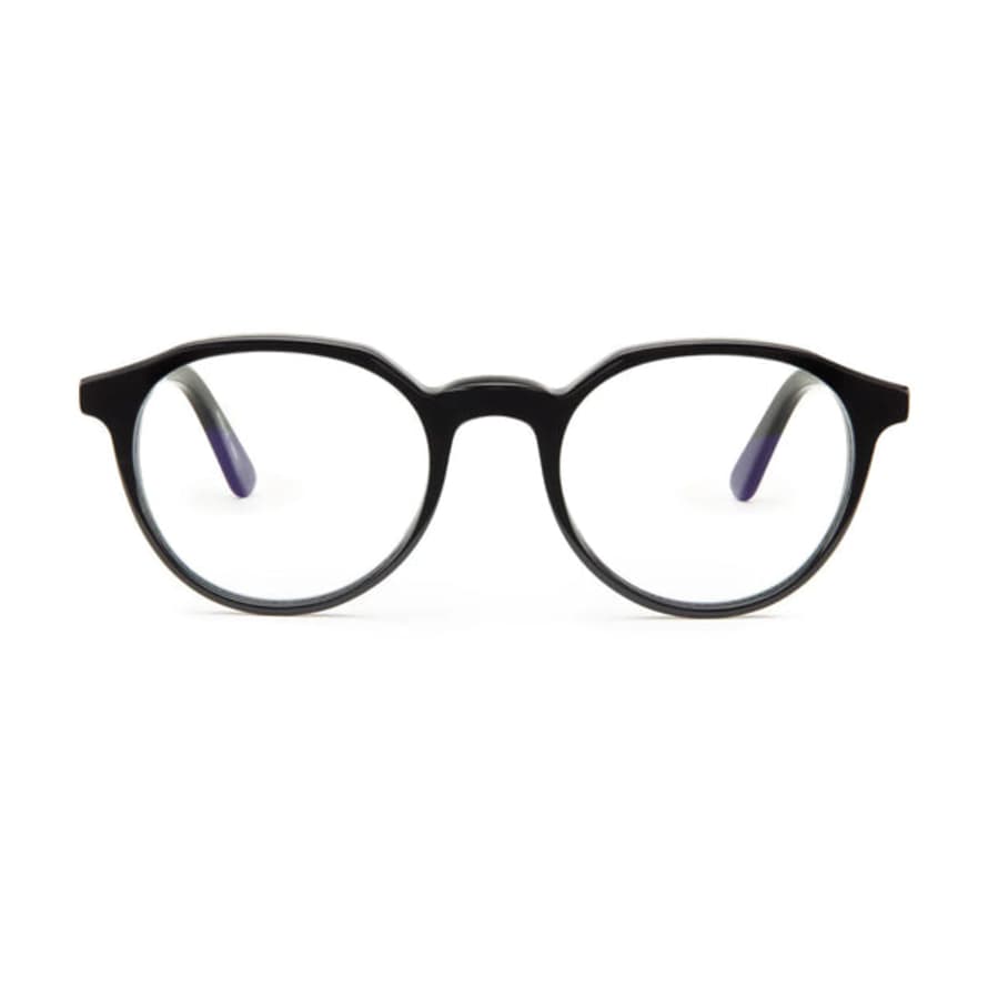Barner | Acetate Williamsburg Blue Light Glasses | Black