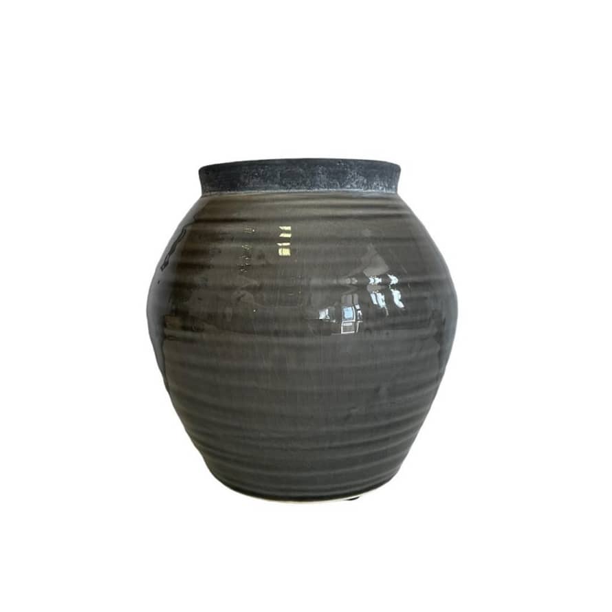 Biggie Best Dark Taupe Vase